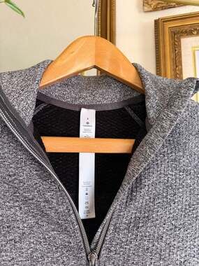 Lululemon Engineered Warmth Half Zip Merino Wool Pullover Gray Size 4